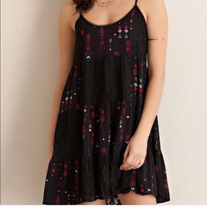 Entro lace patchwork sundress